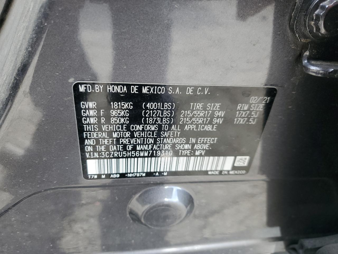 2021 Honda HR-V - Image 13