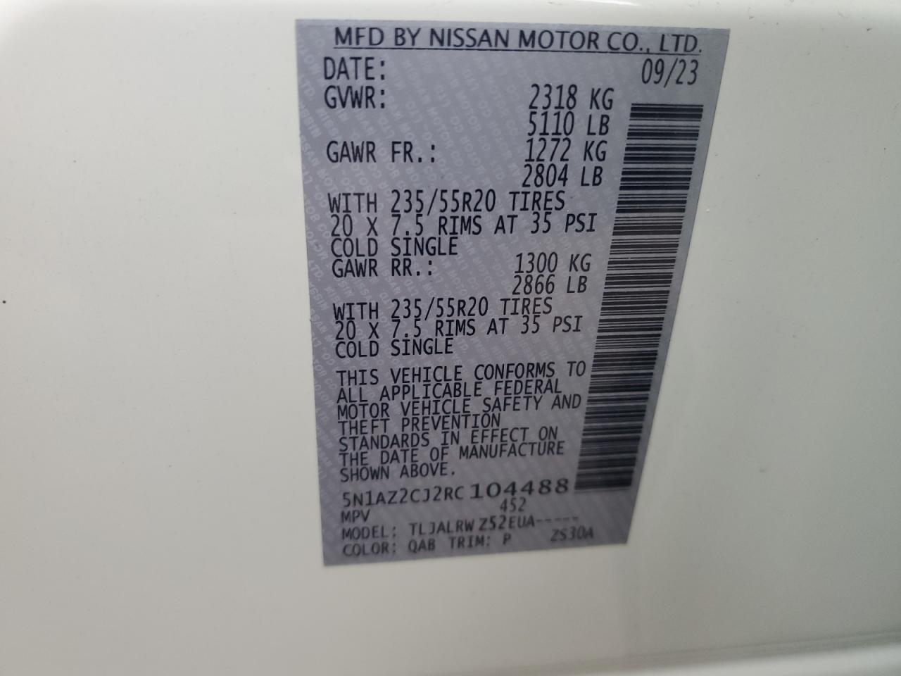 2024 Nissan Murano - Image 14