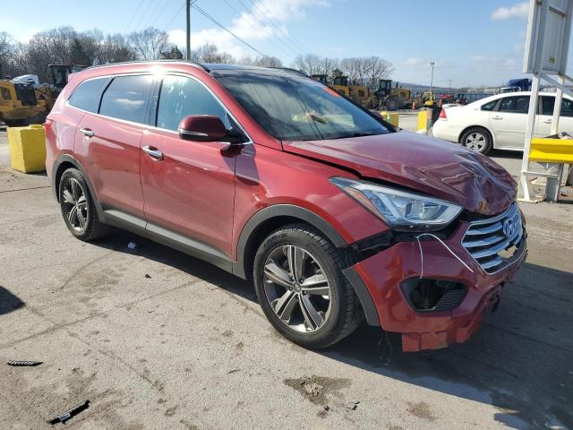  HYUNDAI SANTA FE 2014 Червоний