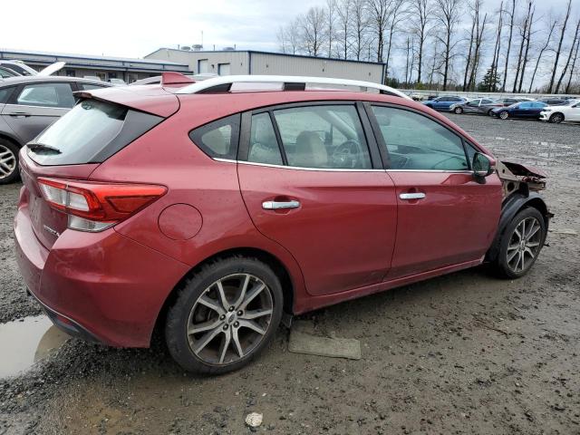  SUBARU IMPREZA 2018 Red