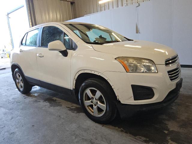  CHEVROLET TRAX 2015 White