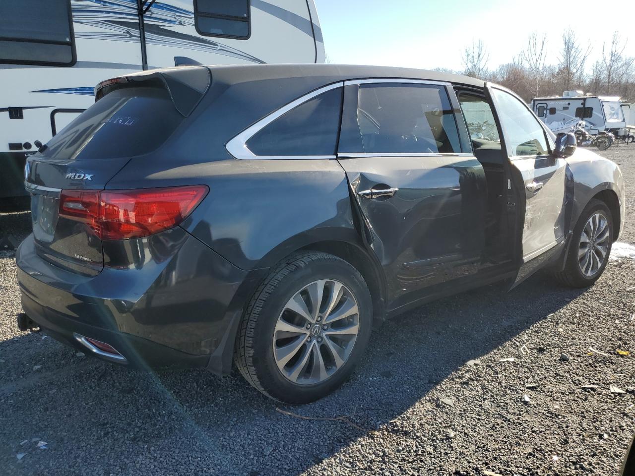 VIN 5FRYD4H42EB042764 2014 ACURA MDX no.3