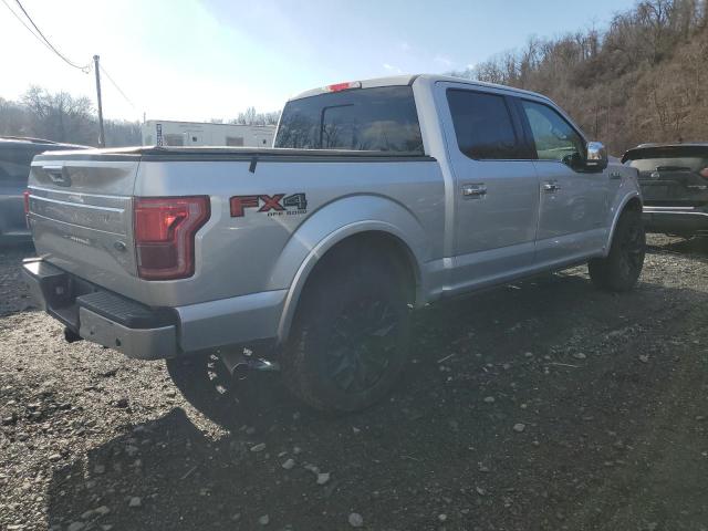 Pickups FORD F-150 2017 Srebrny