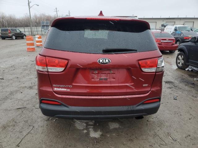  KIA SORENTO 2016 Красный