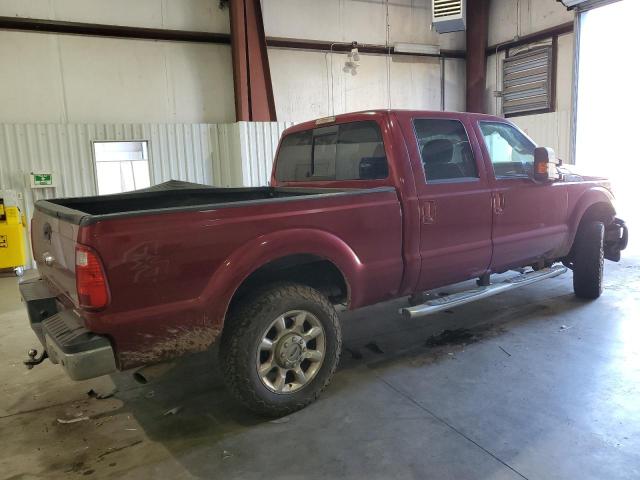  FORD F250 2015 Czerwony