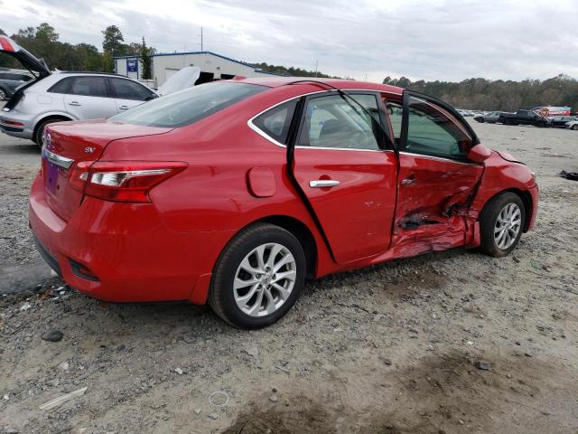  NISSAN SENTRA 2018 Red