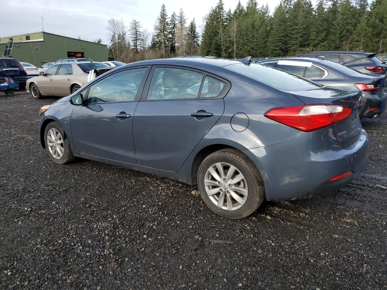 VIN KNAFX4A66E5216121 2014 KIA FORTE no.2