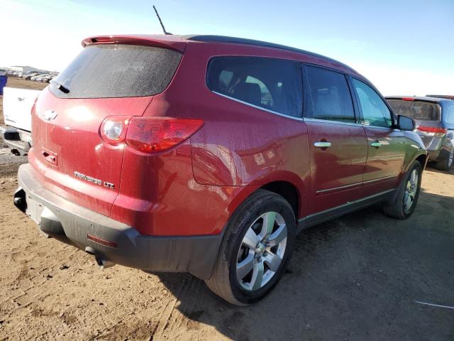  CHEVROLET TRAVERSE 2012 Red