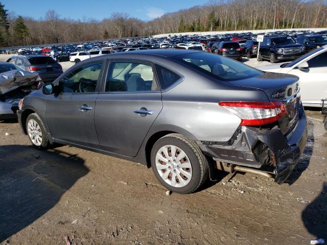 Sedans NISSAN SENTRA 2015 Srebrny