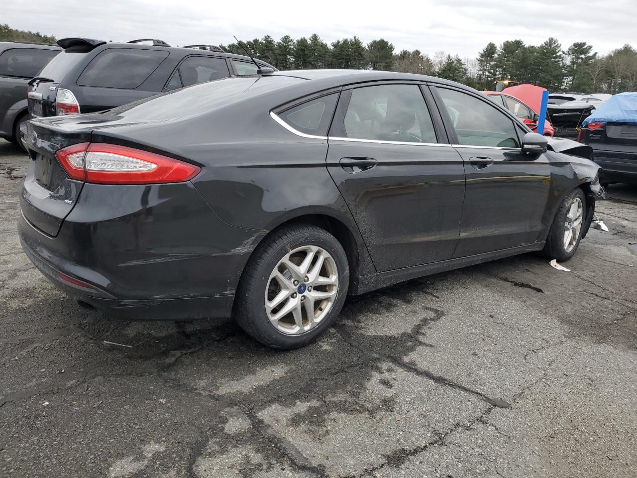 VIN 3FA6P0H76DR257005 2013 FORD FUSION no.3