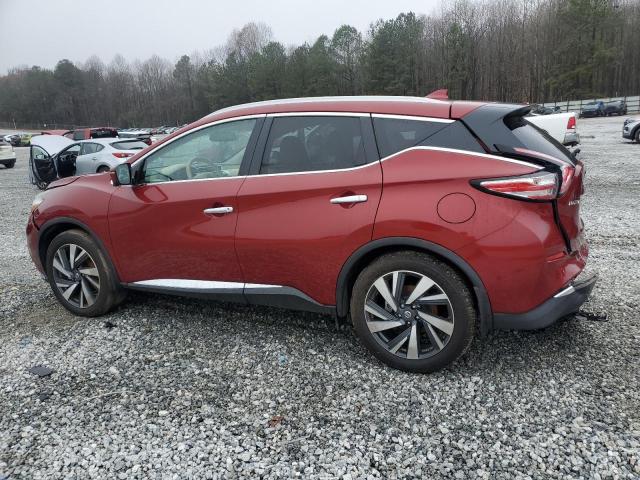  NISSAN MURANO 2018 Red