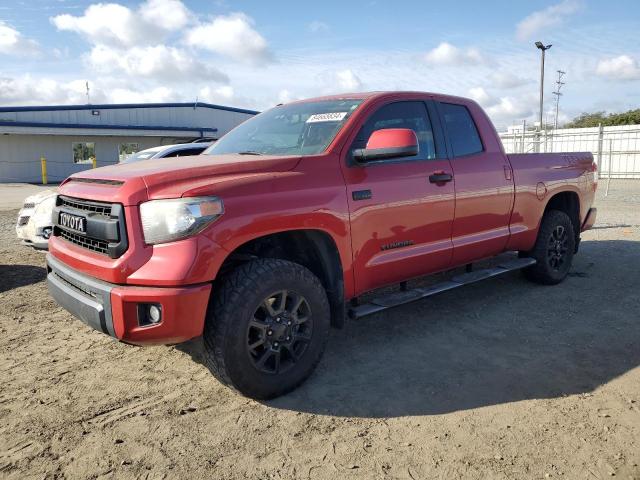  TOYOTA TUNDRA 2017 Червоний