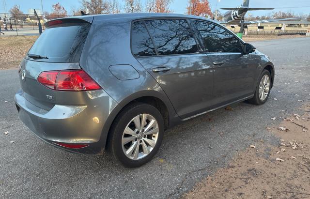 Hatchbacks VOLKSWAGEN GOLF 2015 Szary