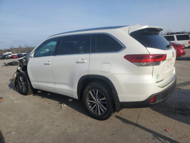  TOYOTA HIGHLANDER 2017 Білий