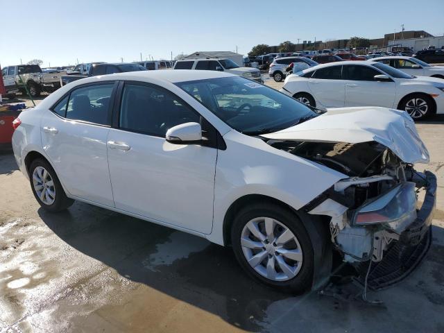  TOYOTA COROLLA 2014 White