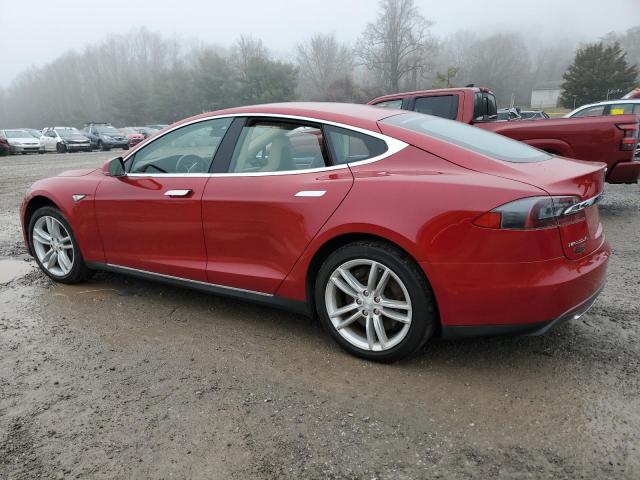 Хэтчбеки TESLA MODEL S 2014 Красный