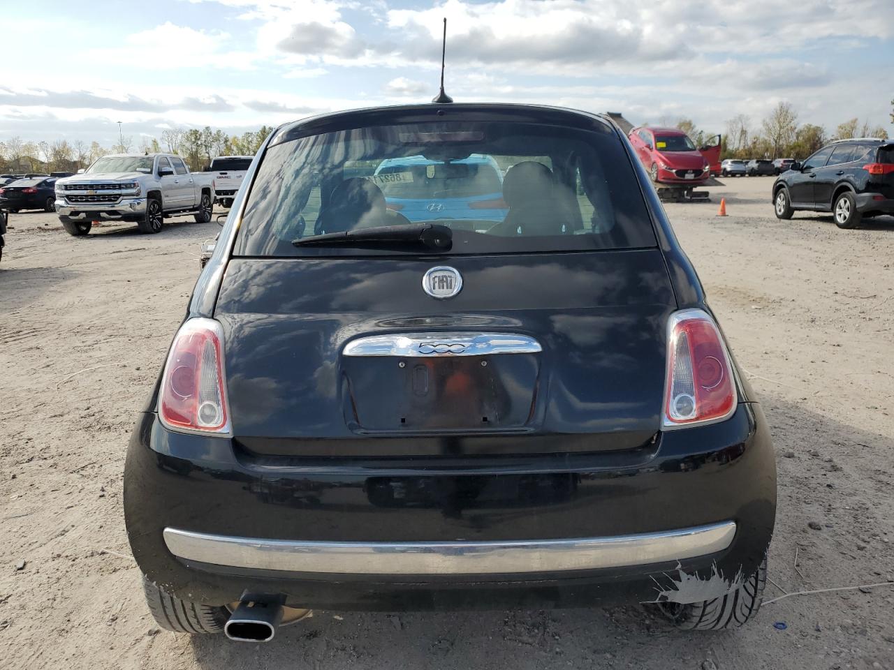 2012 Fiat 500 Lounge VIN: 3C3CFFCR7CT254017 Lot: 86271494