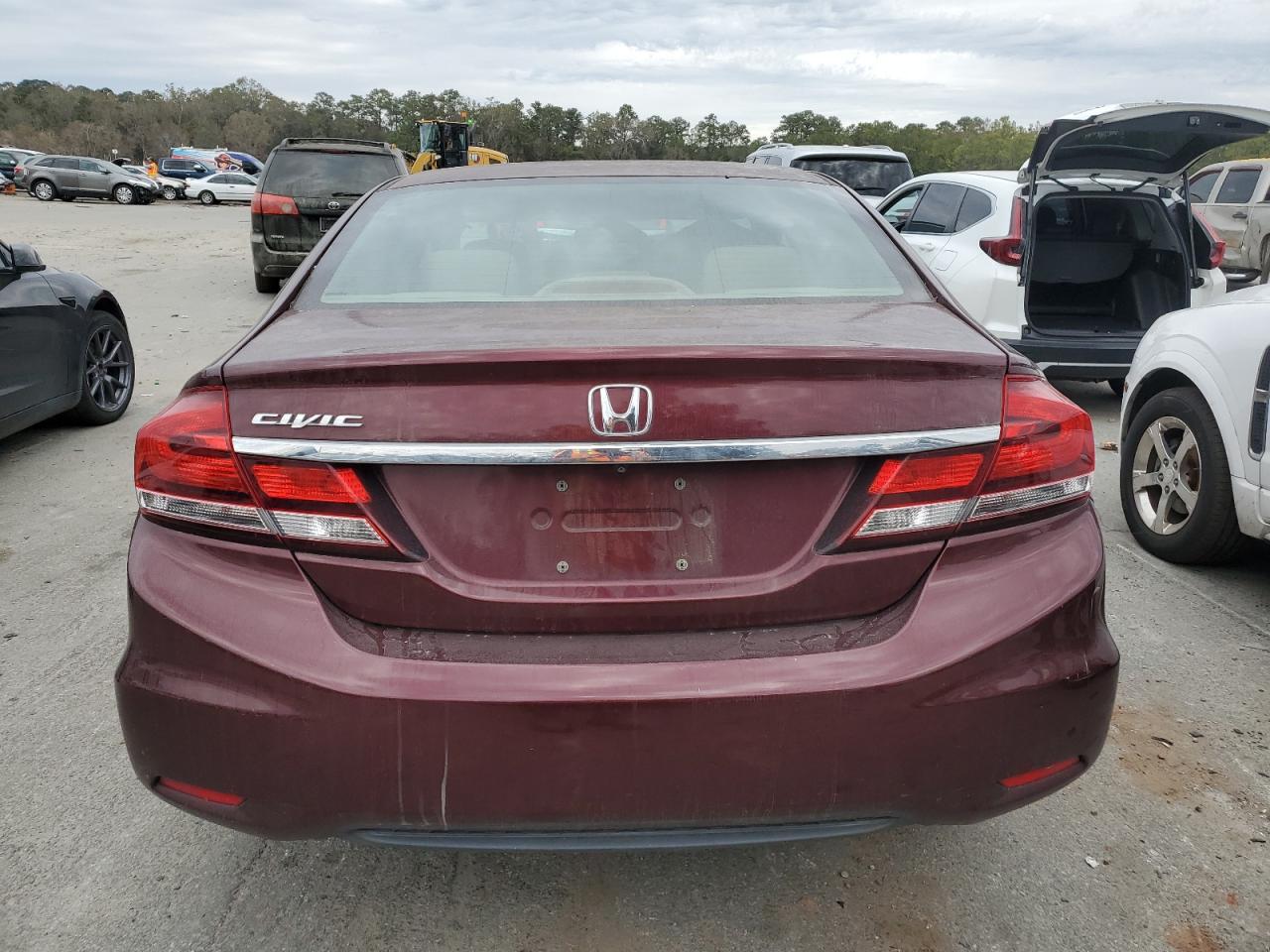 VIN 19XFB2F9XFE209655 2015 HONDA CIVIC no.6