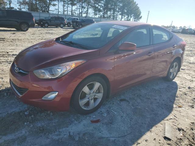  HYUNDAI ELANTRA 2012 Czerwony