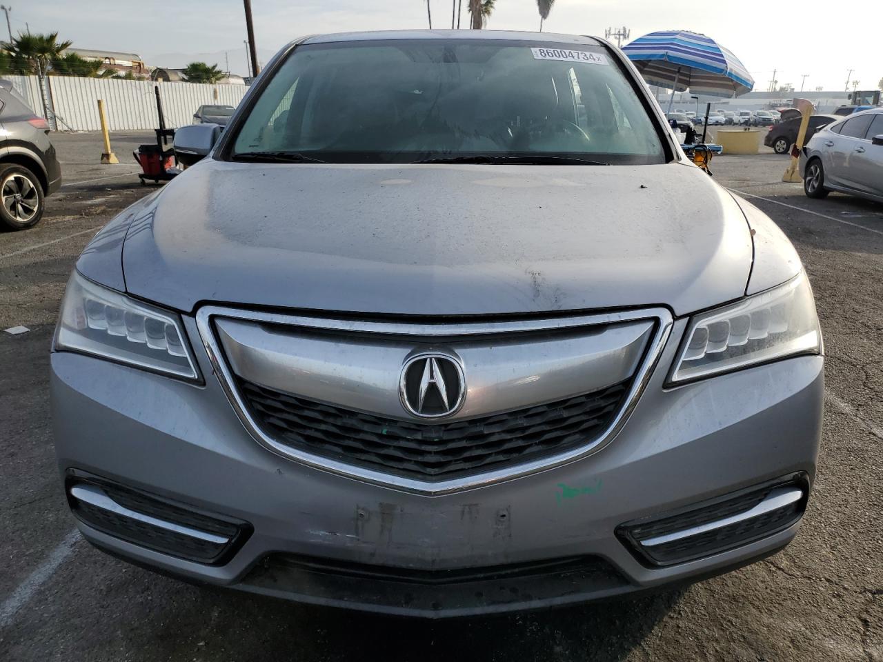 VIN 5FRYD3H29GB005738 2016 ACURA MDX no.5