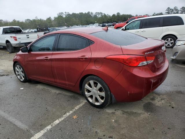  HYUNDAI ELANTRA 2013 Red