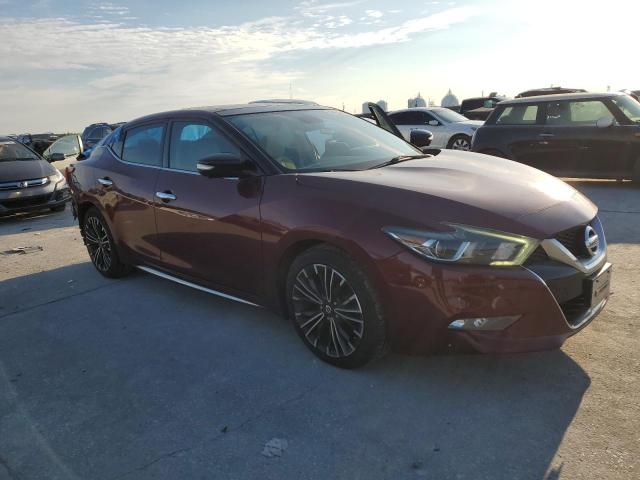 Sedans NISSAN MAXIMA 2016 Red