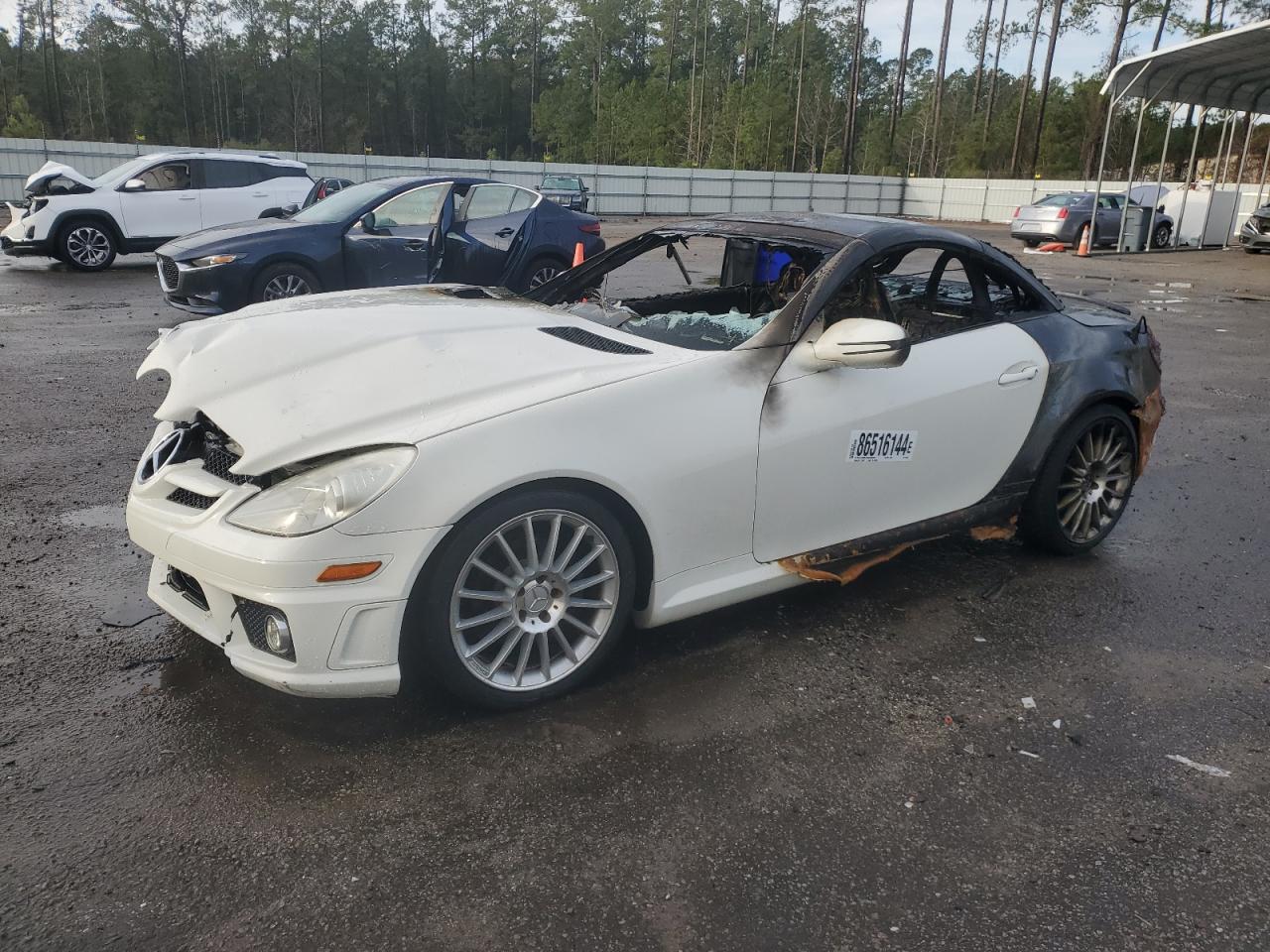 2009 Mercedes-Benz Slk 300 for Sale in Harleyville, SC - Burn