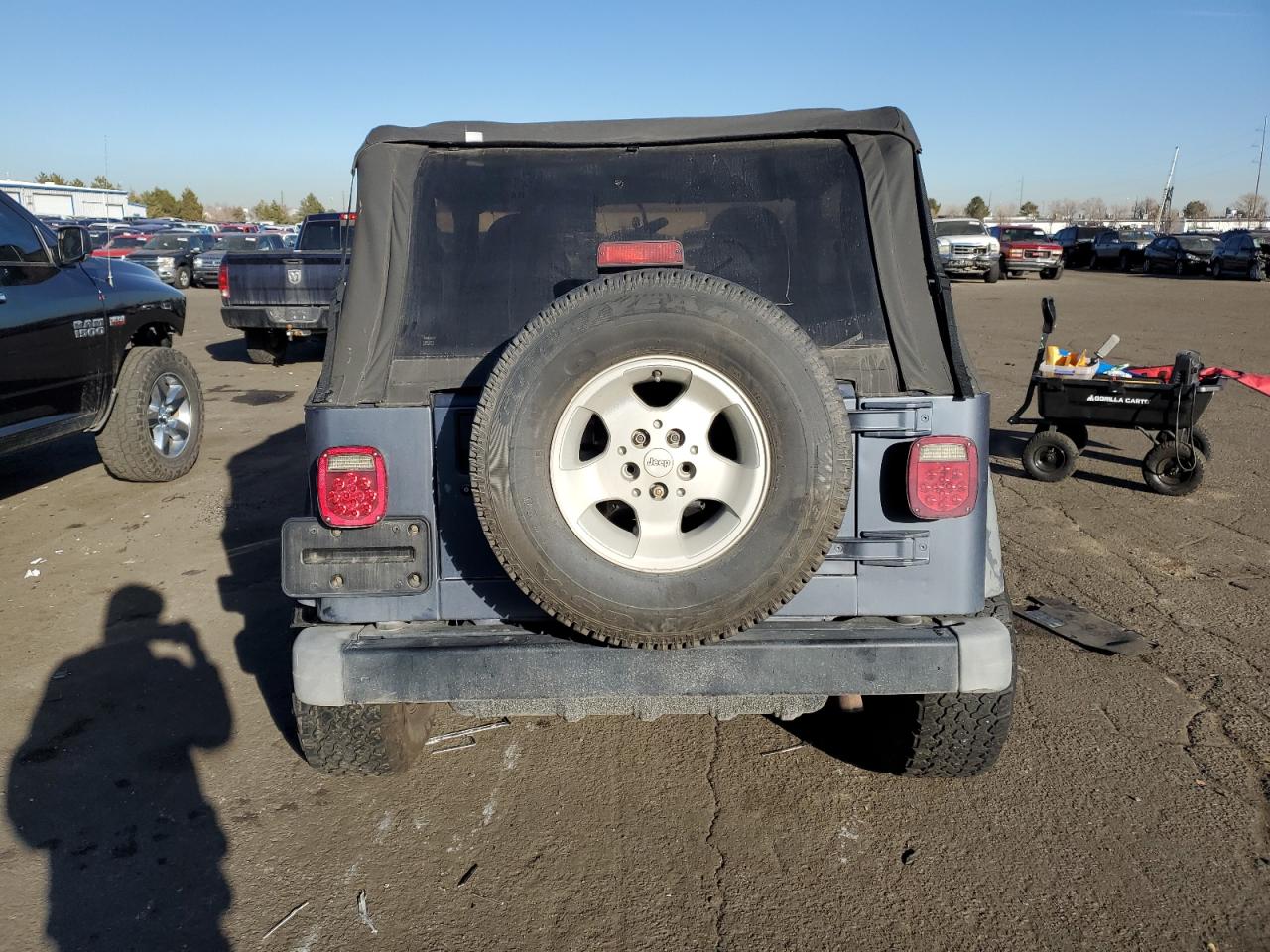 2001 Jeep Wrangler / Tj Sport VIN: 1J4FA49S61P365157 Lot: 84270134