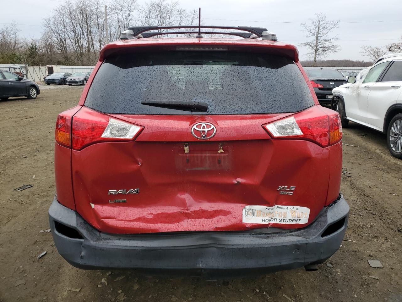 VIN 2T3RFREV3DW104157 2013 TOYOTA RAV4 no.6