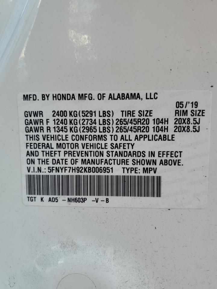 2019 Honda Passport - Image 14