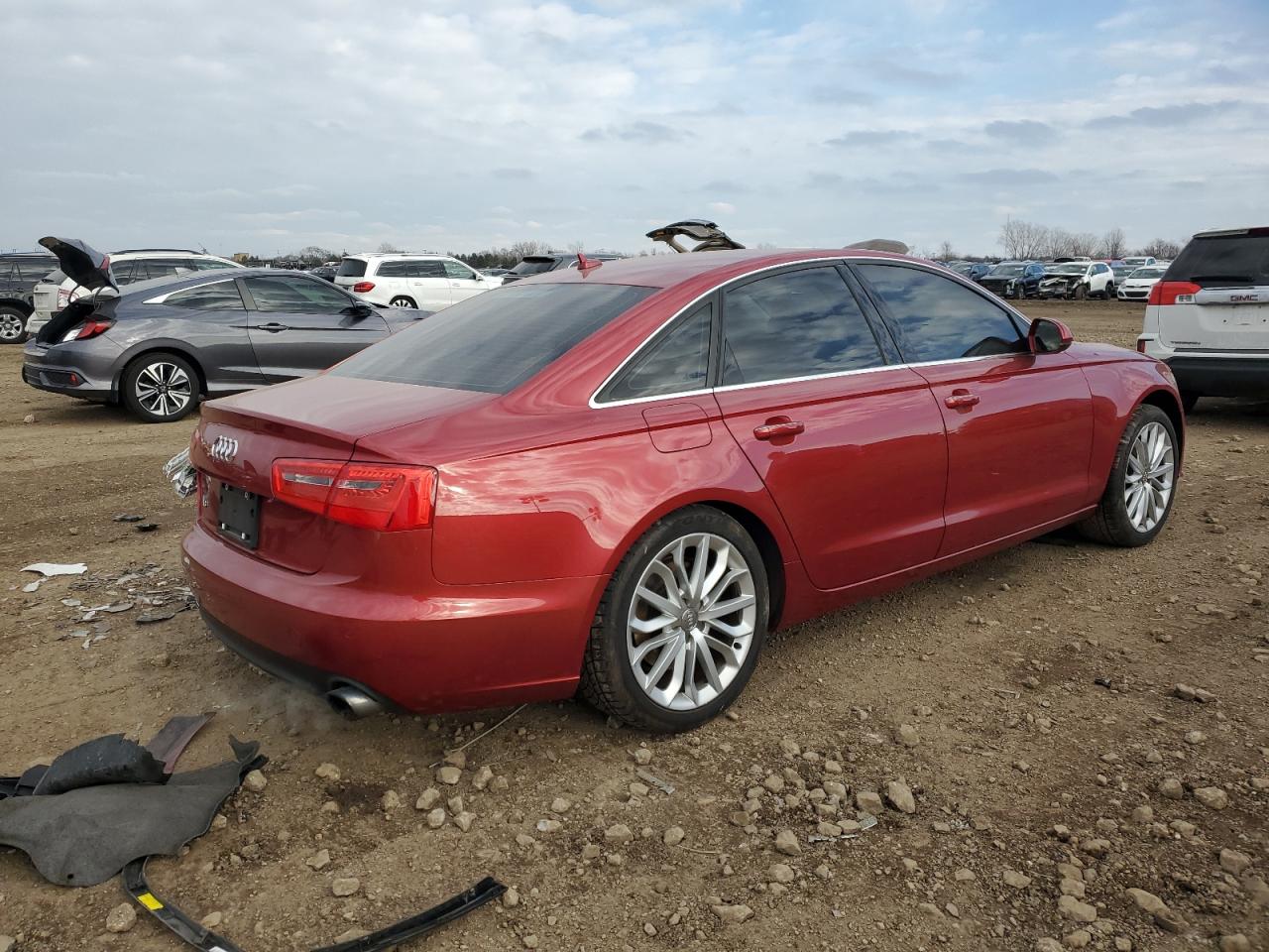 VIN WAUGFAFC7EN016482 2014 AUDI A6 no.3