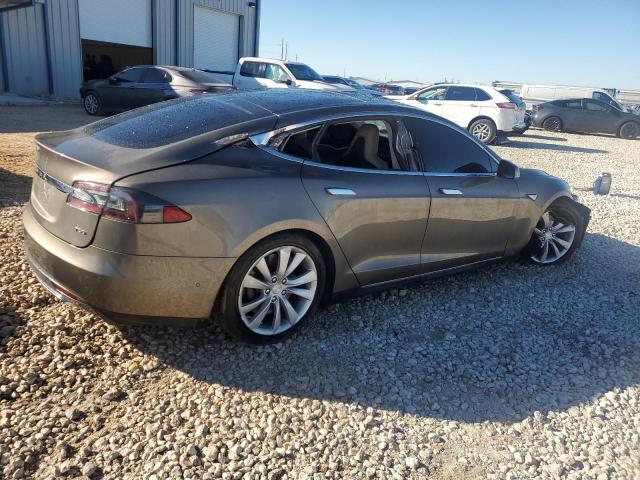  TESLA MODEL S 2015 tan