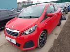 2017 PEUGEOT 108 ACTIVE for sale at Copart ROCHFORD