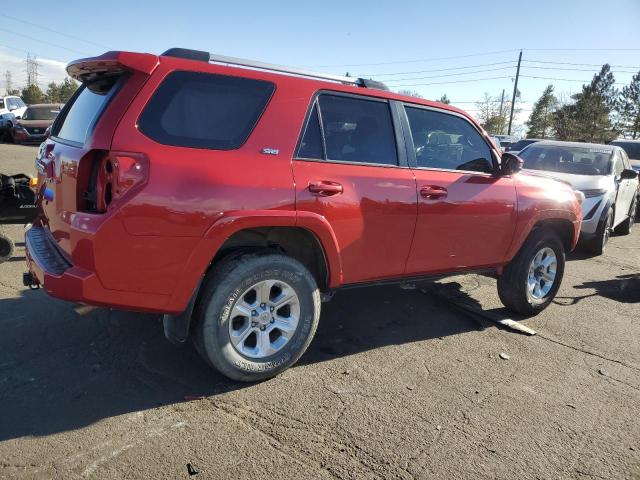  TOYOTA 4RUNNER 2021 Красный