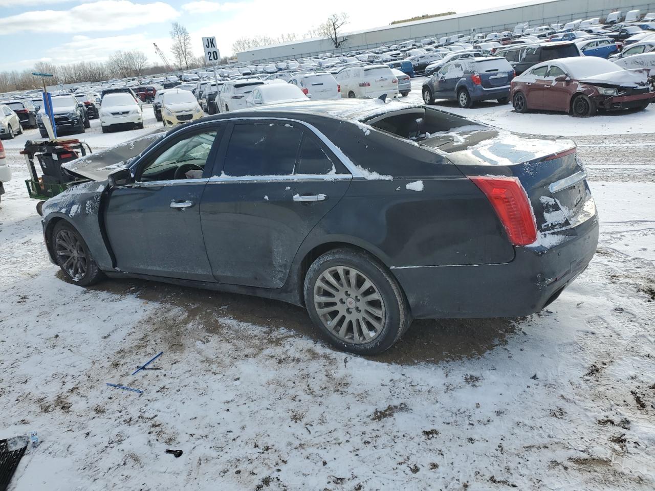 VIN 1G6AW5SX7E0153494 2014 CADILLAC CTS no.2