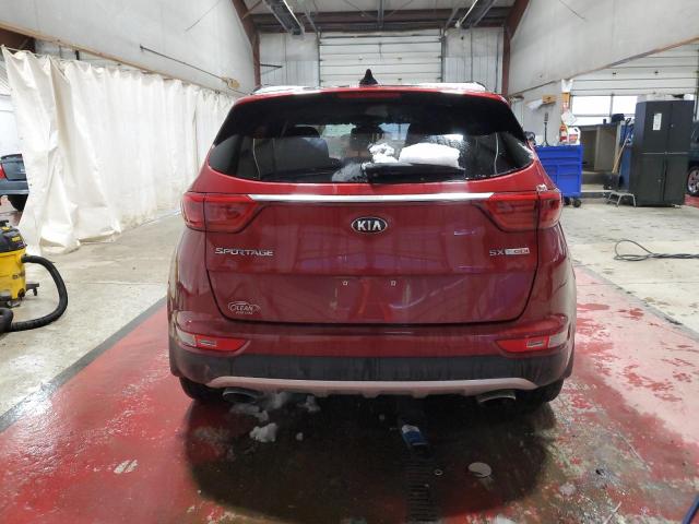  KIA SPORTAGE 2018 Red