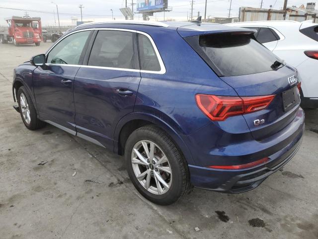  AUDI Q3 2022 Granatowy