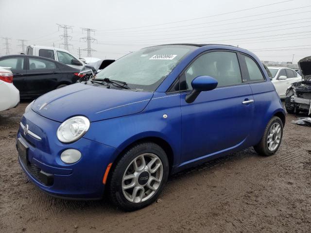  FIAT 500 2013 Granatowy