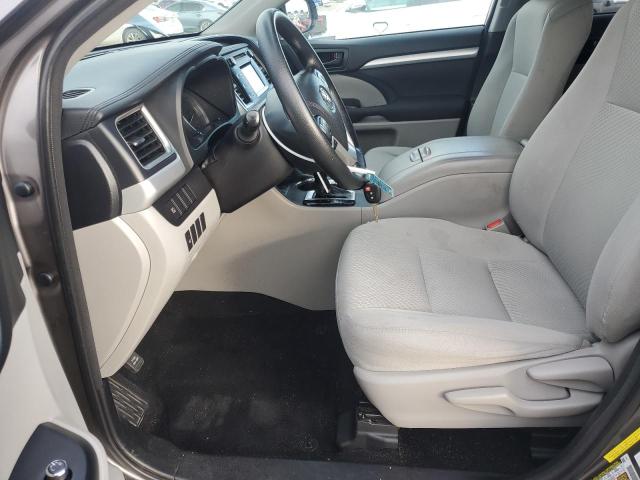  TOYOTA HIGHLANDER 2018 Szary