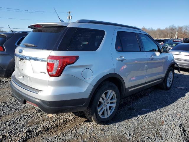  FORD EXPLORER 2018 Silver