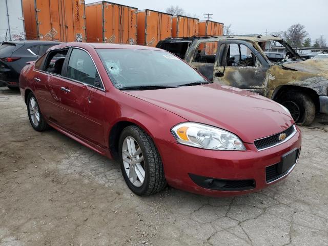  CHEVROLET IMPALA 2014 Czerwony