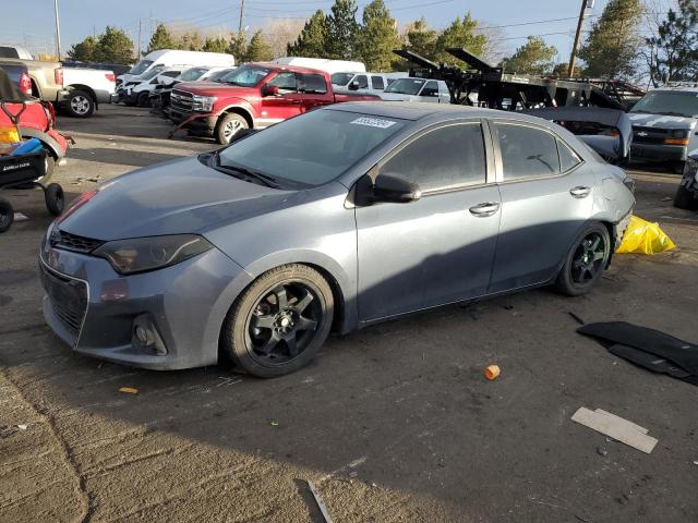 Седаны TOYOTA COROLLA 2014 Серый