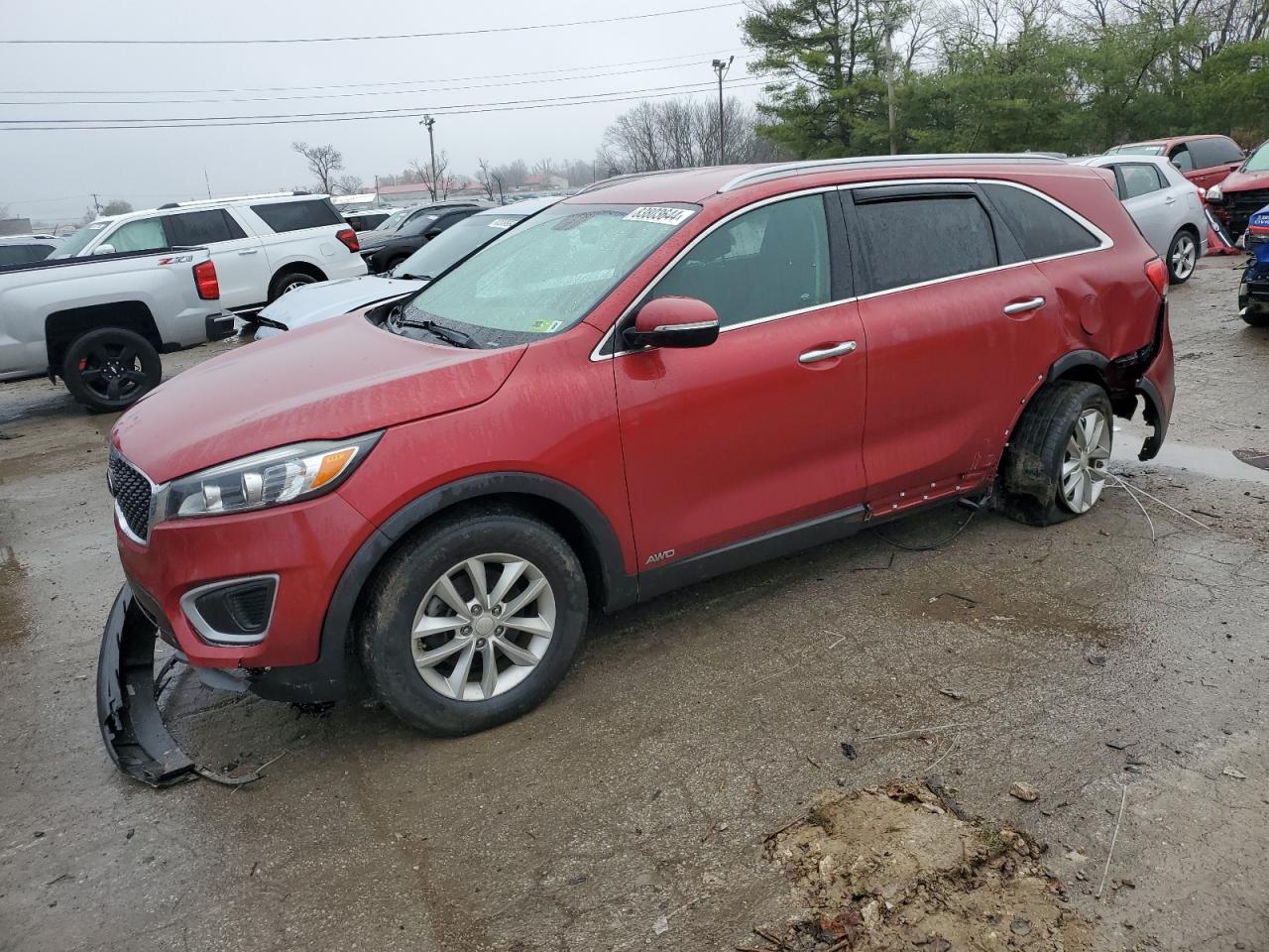 2017 Kia Sorento Lx zu verkaufen in Lexington, KY - All Over