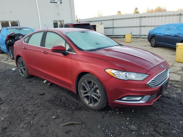  FORD FUSION 2018 Red