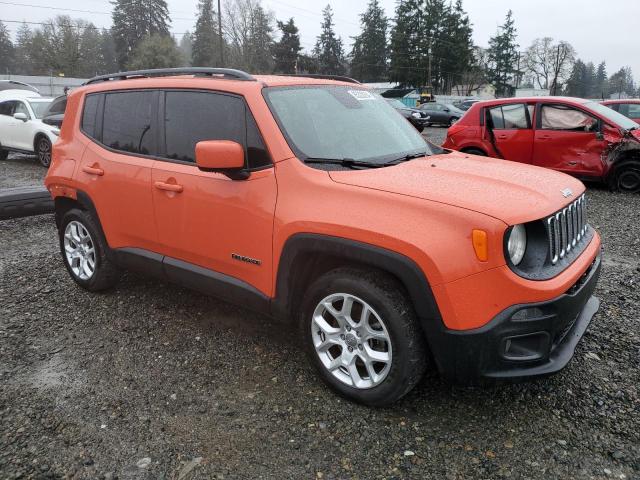  JEEP RENEGADE 2018 Orange