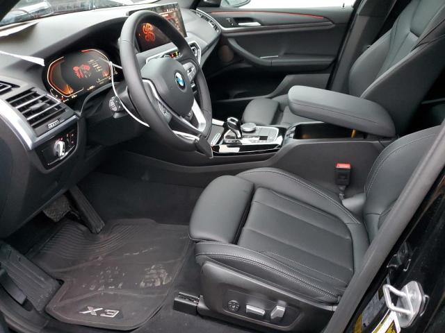  BMW X3 2023 Чорний