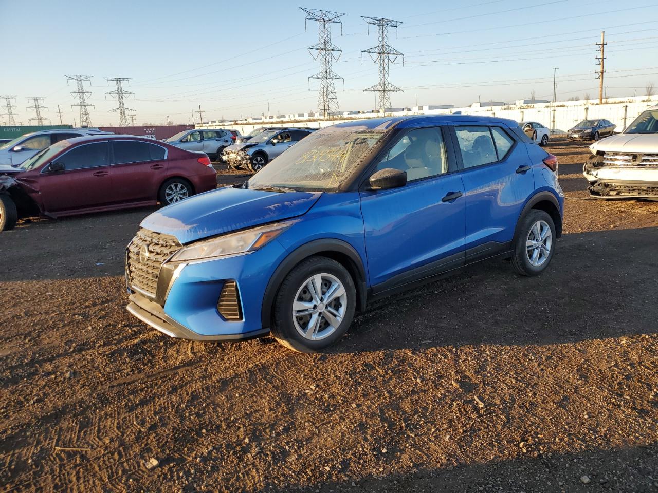 2021 Nissan Kicks S за продажба в Elgin, IL - Front End