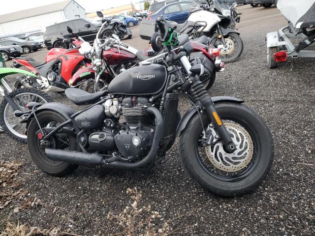 2019 Triumph Motorcycle Bonneville Bobber Black