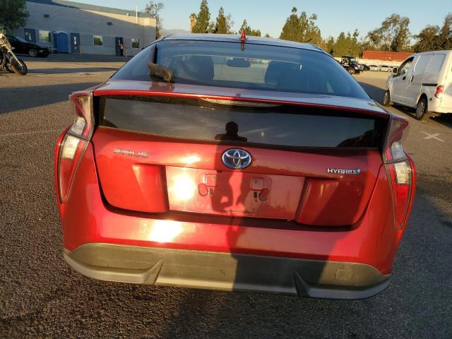  TOYOTA PRIUS 2017 Красный