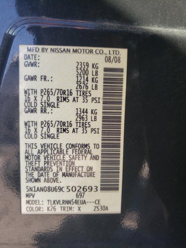 2009 Nissan XTerra - Image 13